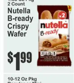 SuperFresh Nutella B-ready Crispy Wafer offer