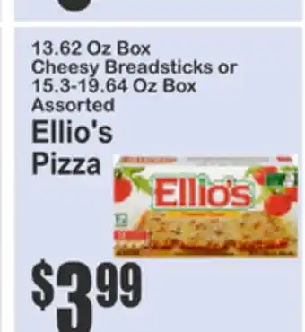 SuperFresh Ellio's Pizza offer
