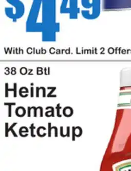 SuperFresh 38 Oz Btl Heinz Tomato Ketchup offer