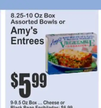 SuperFresh 8.25-10 Oz Box Assorted Bowls or Amy's Entrees offer
