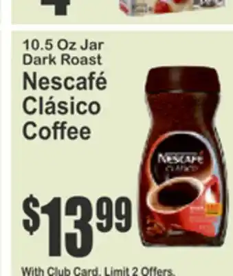SuperFresh Nescafé Clásico Coffee offer