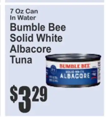 SuperFresh Bumble Bee Solid White Albacore Tuna offer