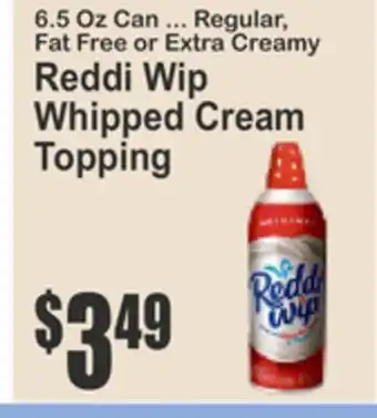 SuperFresh Reddi Wip Whipped Cream Topping offer