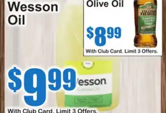 SuperFresh Wesson Oil offer