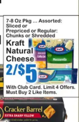 SuperFresh Kraft Natural Cheese offer