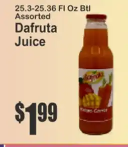 SuperFresh 25.3-25.36 Fl Oz Btl Assorted Dafruta Juice offer