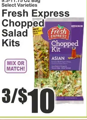 SuperFresh Fresh Express Chopped Salad Kits offer