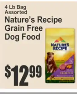 SuperFresh Nature's Recipe Grain Free Dog Food offer