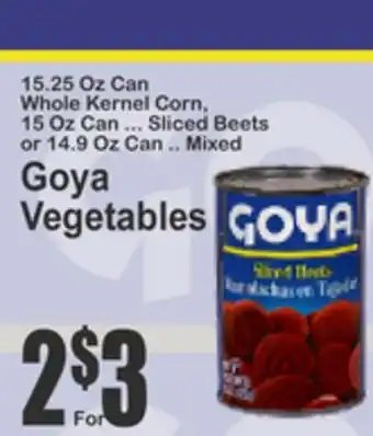 SuperFresh Goya Vegetables offer
