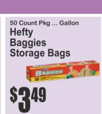 SuperFresh Hefty Baggies Storage Bags offer