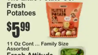 SuperFresh The Little Potato Co. Fresh Potatoes offer
