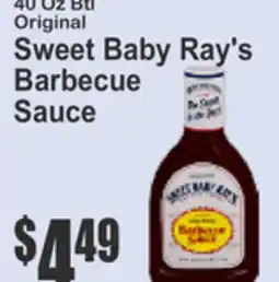 SuperFresh Sweet Baby Ray's Barbecue Sauce offer