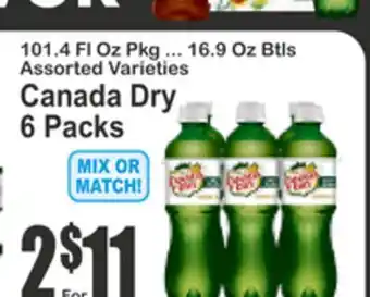 SuperFresh Canada Dry 6 Packs offer