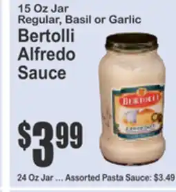 SuperFresh Bertolli Alfredo Sauce offer
