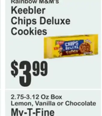 SuperFresh Keebler Chips Deluxe Cookies offer