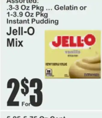 SuperFresh Jell-O Mix offer