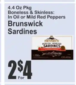 SuperFresh Brunswick Sardines offer