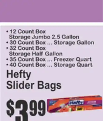 SuperFresh Hefty Slider Bags offer