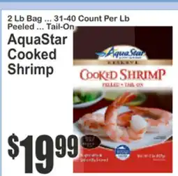 SuperFresh AquaStar Cooked Shrimp offer