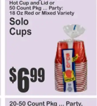 SuperFresh Solo Cups offer