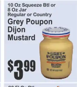 SuperFresh Grey Poupon Dijon Mustard offer