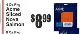 SuperFresh 4 Oz Pkg Acme Sliced Nova Salmon offer