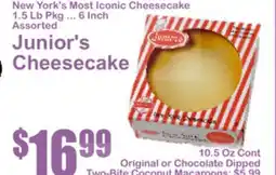 SuperFresh New York's Most Iconic Cheesecake offer