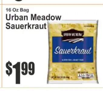 SuperFresh 16 Oz Bag Urban Meadow Sauerkraut offer