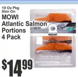 SuperFresh 10 Oz Pkg Skin On MOWI Atlantic Salmon Portions offer