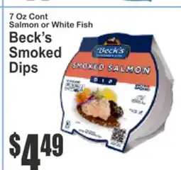 SuperFresh Beck's Smoked Dips offer