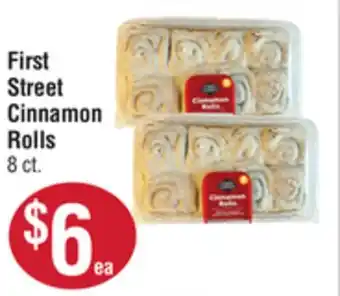 Smart & Final First Street Cinnamon Rolls offer