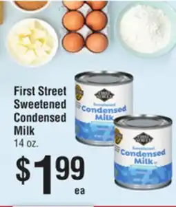 Smart & Final First Street Sweetened Condensed Milk offer
