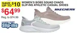 Dunham's Sports WOMEN'S BOBS SQUAD CHAOS SLIP-INS ATHLETIC CASUAL SHOES offer