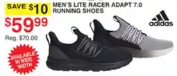 Dunham's Sports ADIDAS MEN'S LITE RACER ADAPT 7.0 RUNNING SHOES offer