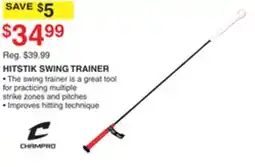 Dunham's Sports HITSTIK SWING TRAINER offer