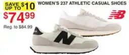 Dunham's Sports NEW BALANCE WOMEN'S 237 ATHLETIC CASUAL SHOES offer