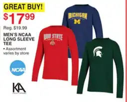 Dunham's Sports MEN'S NCAA LONG SLEEVE TEE offer