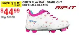 Dunham's Sports RIP-IT GIRL'S PLAY BALL STARLIGHT SOFTBALL CLEATS offer