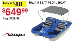 Dunham's Sports BAJA 5 SEAT PEDAL BOAT offer