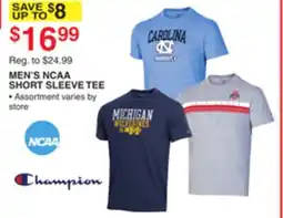 Dunham's Sports CHAMPION MEN'S NCAA SHORT SLEEVE TEE offer