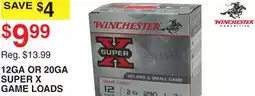 Dunham's Sports WINCHESTER 12GA OR 20GA SUPER X GAME LOADS offer