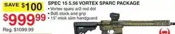 Dunham's Sports SPEC 15 5.56 VORTEX SPARC PACKAGE offer