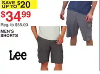 Dunham's Sports LEE MEN'S SHORTS offer