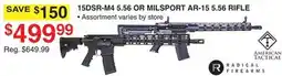 Dunham's Sports 15DSR-M4 5.56 OR MILSPORT AR-15 5.56 RIFLE offer