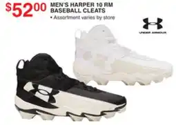 Dunham's Sports UNDER ARMOUR MEN'S HARPER 10 RM BASEBALL CLEATS offer