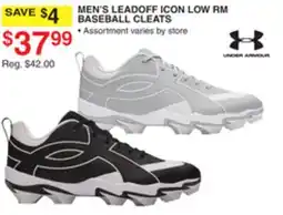 Dunham's Sports UNDER ARMOUR MEN'S LEADOFF ICON LOW RM BASEBALL CLEATS offer