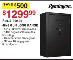 Dunham's Sports 48 + 8 GUN LONG RANGE offer