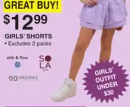 Dunham's Sports GIRLS' SHORTS offer