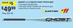 Dunham's Sports EASTON GHOST (- 11) YOUTH FAST PITCH BAT offer