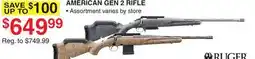Dunham's Sports RUGER AMERICAN GEN 2 RIFLE offer